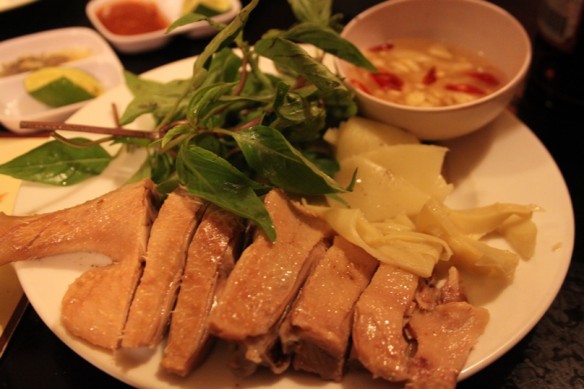 26 steamed duck with bambu shoots