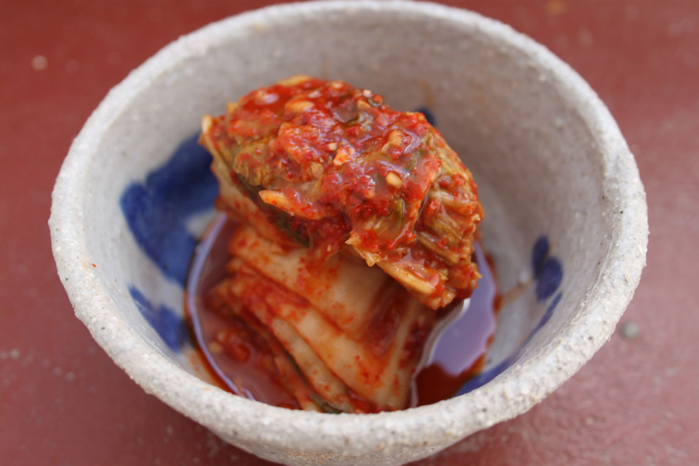 Paechu Kimchi. Col china fermentada a la coreana | Umami Madrid