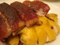 cochinillo y pollo
