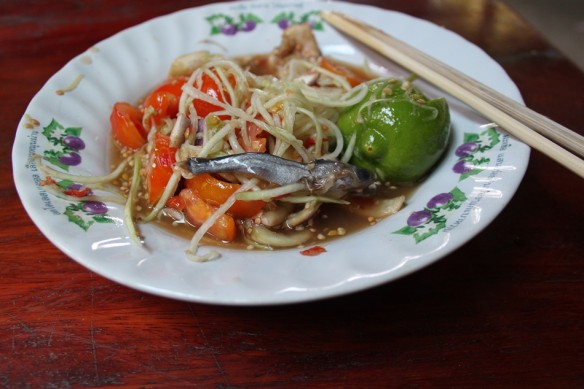 papaya salad padek